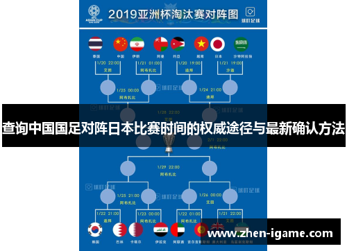 查询中国国足对阵日本比赛时间的权威途径与最新确认方法